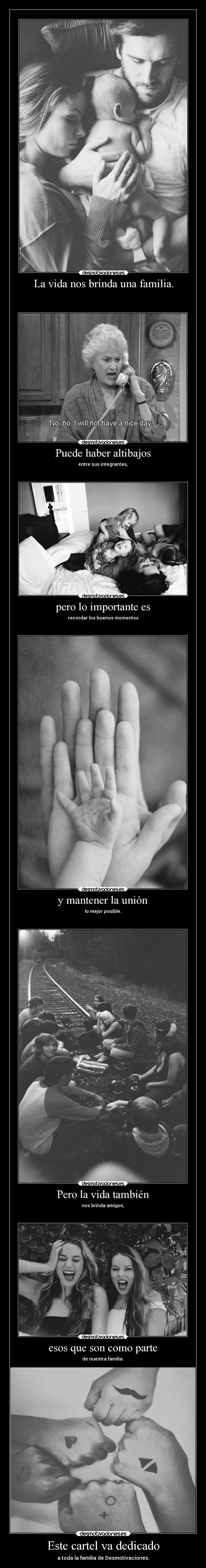 carteles desmotivaciones familia amor onlyyourprincess desmotivaciones