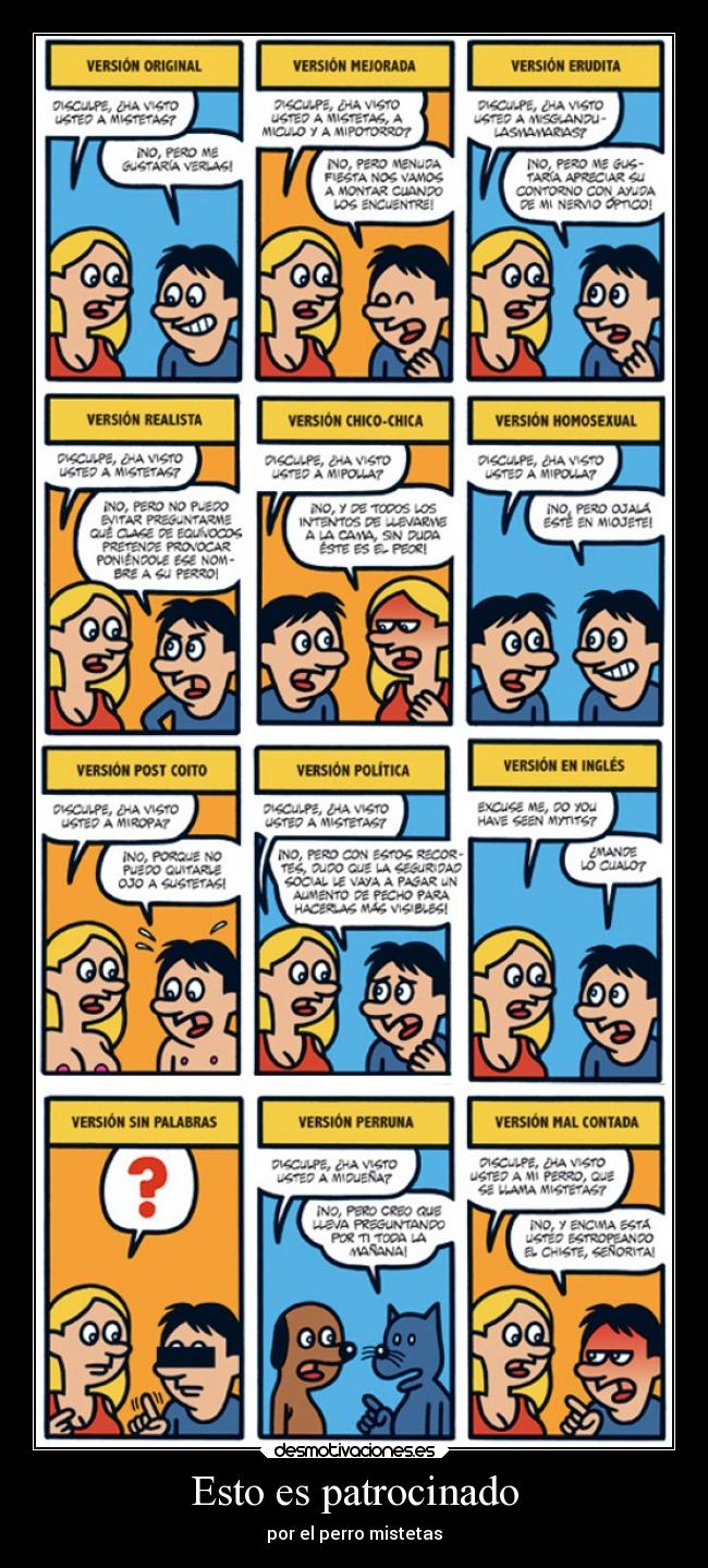 Esto es patrocinado -