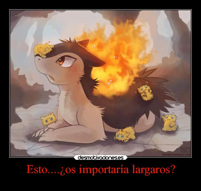 Esto....¿os importaría largaros? -