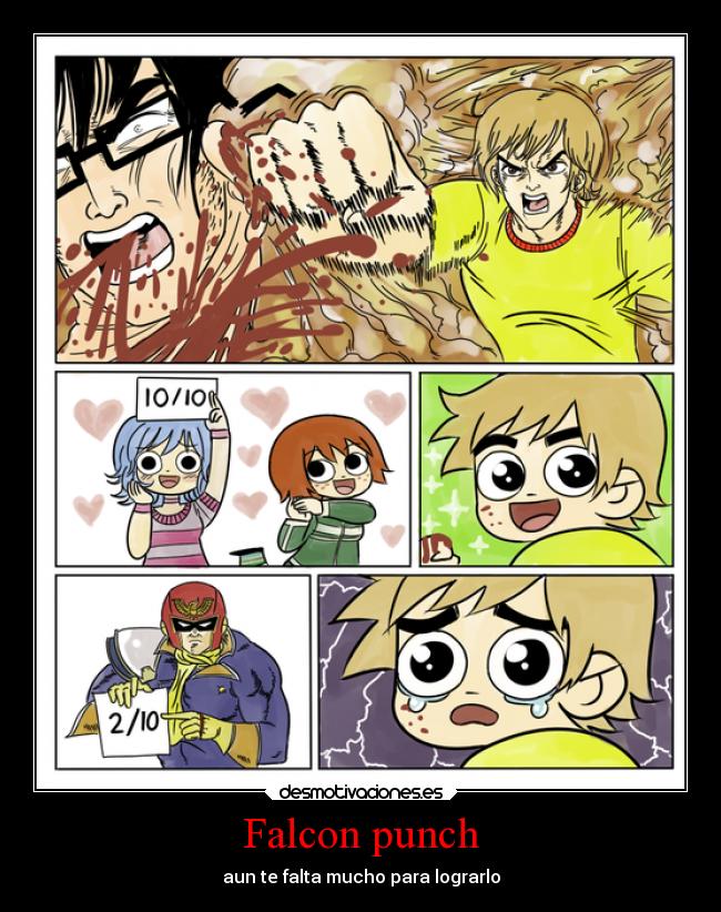 Falcon punch - aun te falta mucho para lograrlo