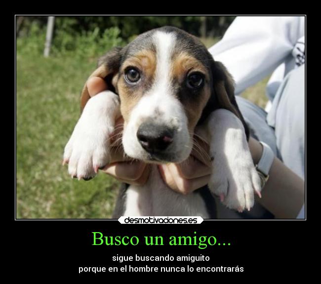 Buscando un amigo cartel [PUNIQRANDLINE-(au-dating-names.txt) 67