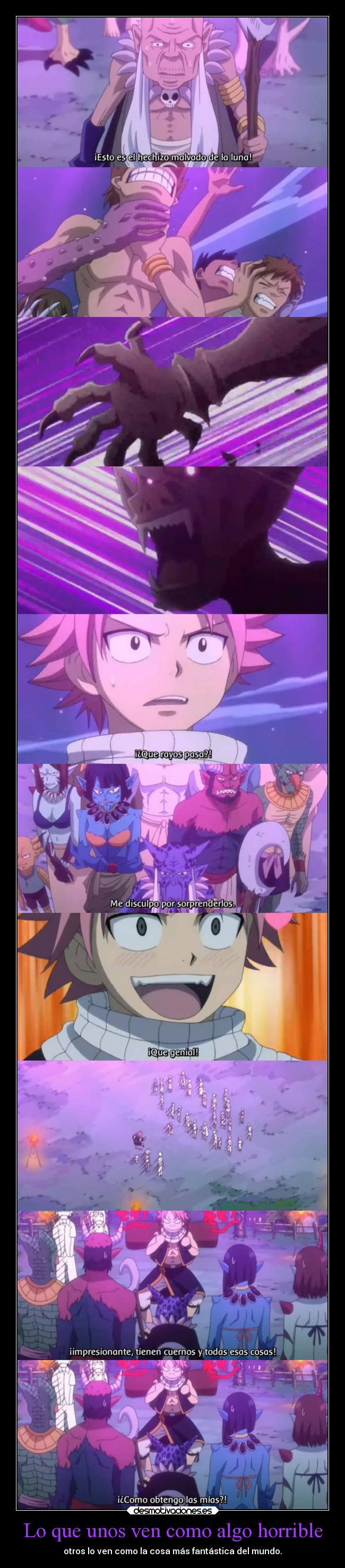 carteles fairy tail natsu clandominadores ejercitodemar desmotivaciones