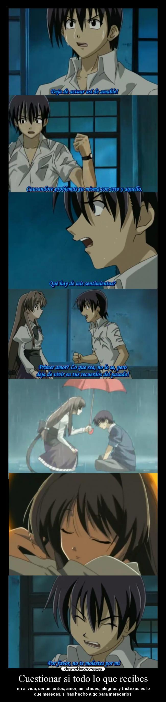 Cuestionar si todo lo que recibes -