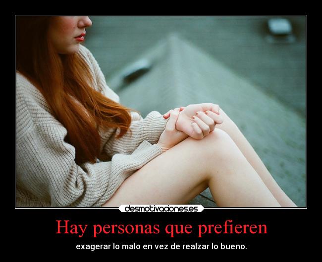 Hay personas que prefieren - 