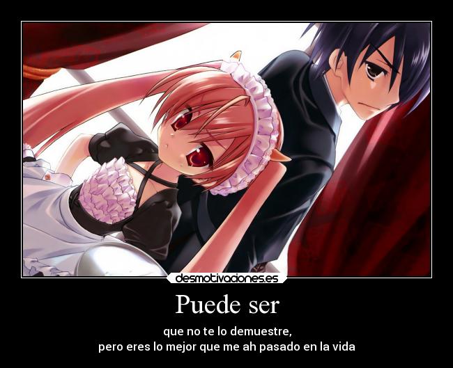 carteles anime aria kinji hidan aria tsunderes maids desmotivaciones