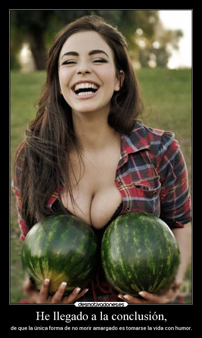 He llegado a la conclusión, -