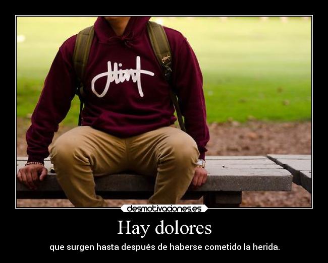 Hay dolores - 