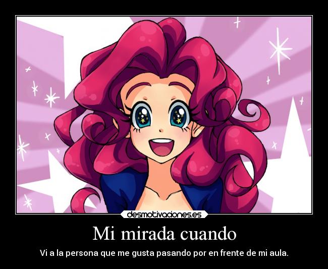 carteles pinkie pie pony pipo felicidad amor desmotivaciones