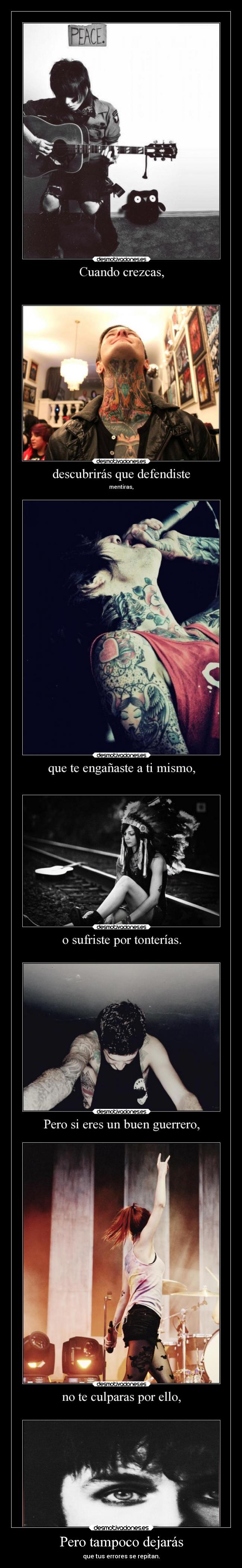 Pero tampoco dejarás -