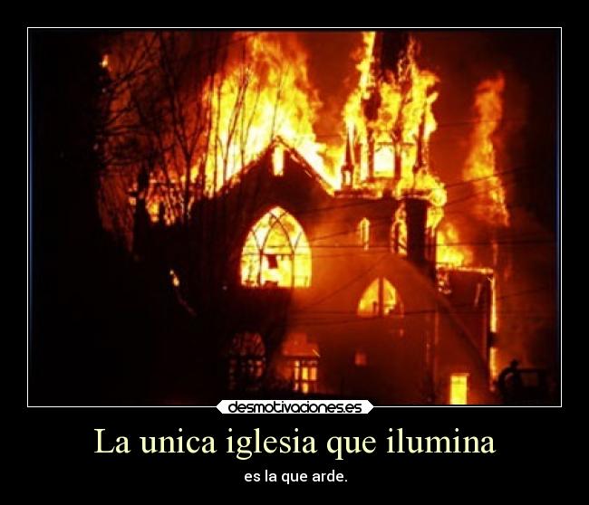 La unica iglesia que ilumina -