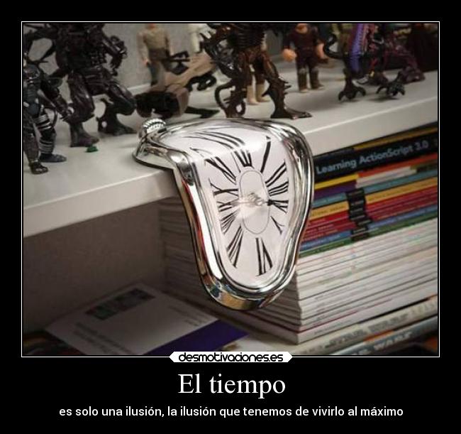 carteles vida maximo disfrutando del tiempo desmotivaciones