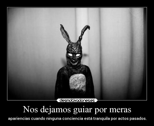 Nos dejamos guiar por meras -