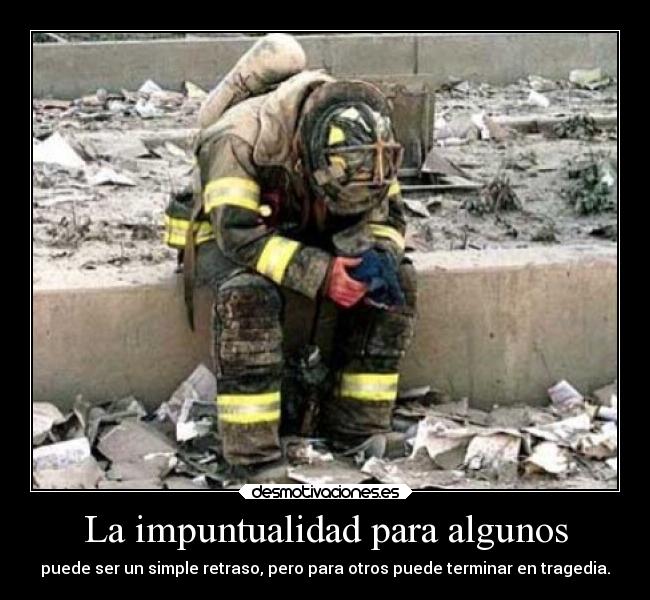 La impuntualidad para algunos -