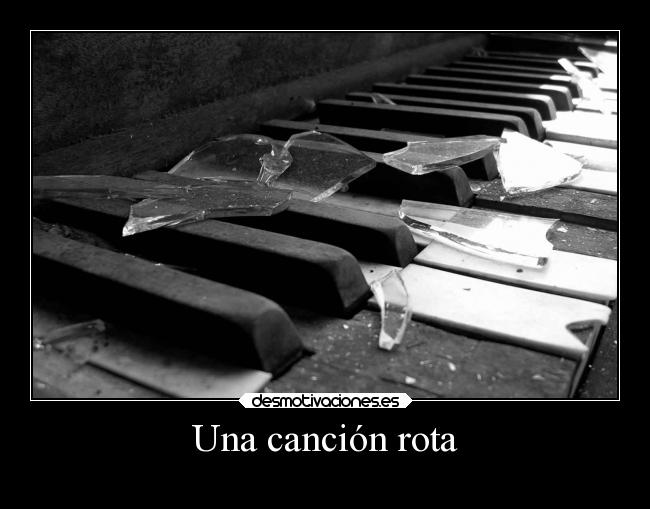 Una canción rota -