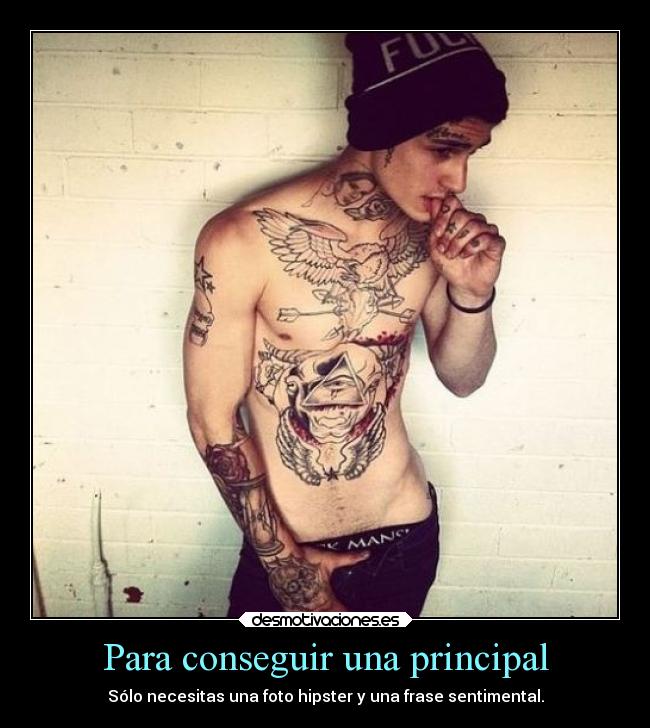 Para conseguir una principal -