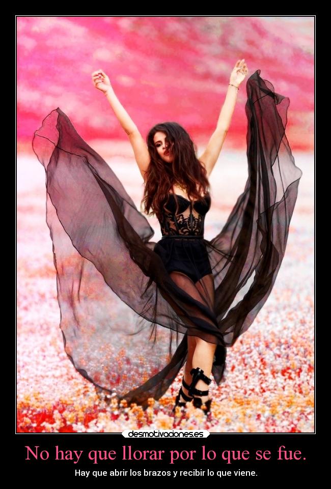 carteles llorar pasado queda pasado ahora hay que pensar futuro desmotivaciones