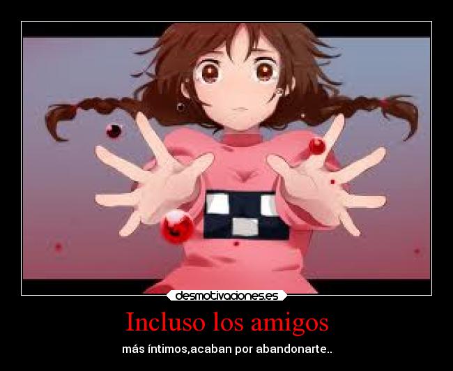 carteles amigos anime desmotivaciones