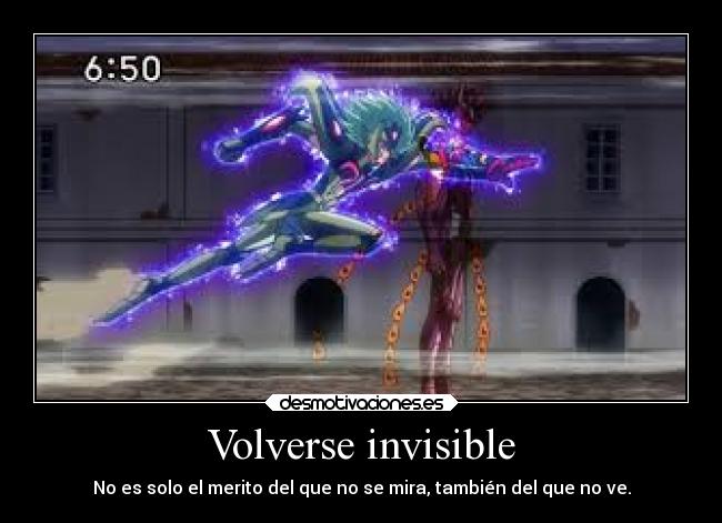 Volverse invisible - 