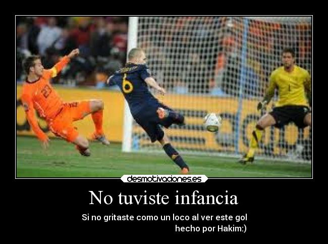 No tuviste infancia - 