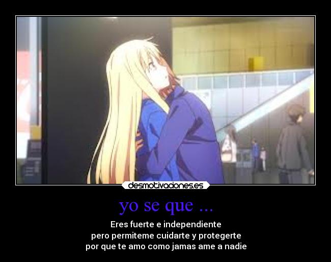 yo se que ... - 