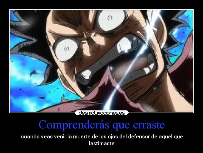 carteles amistad anime promesas miedo fuerza pelea desmotivaciones