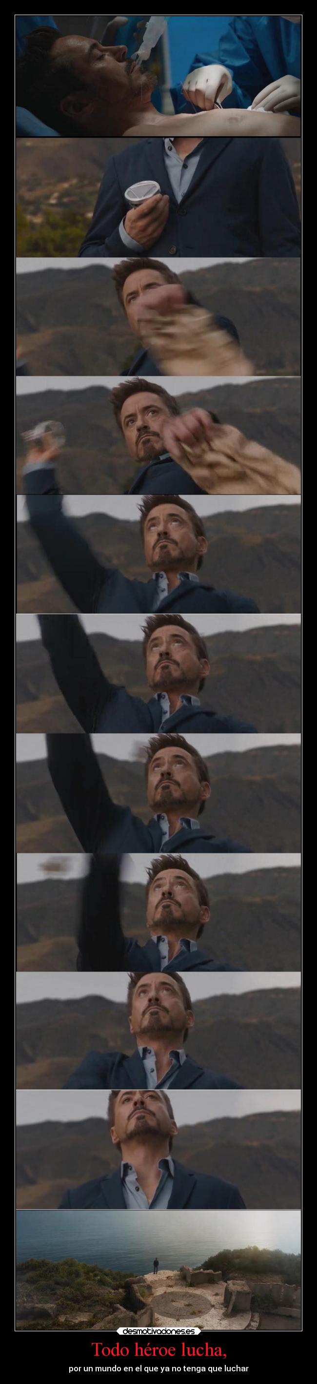 carteles cine pelicula heroe ironman iron man tony stark marvel robert downey desmotivaciones