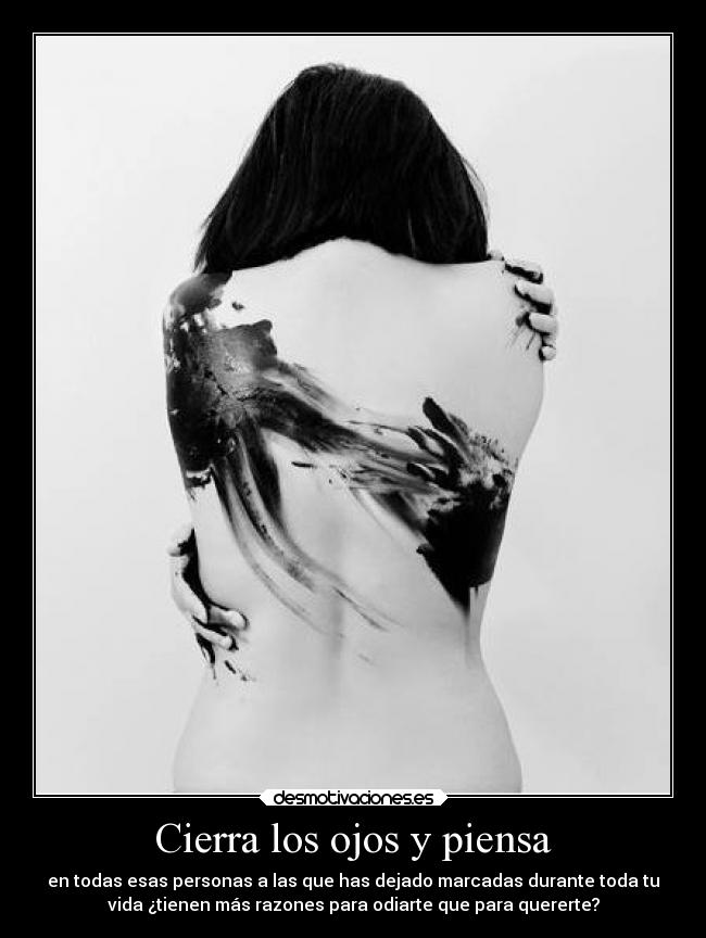 Cierra los ojos y piensa - 