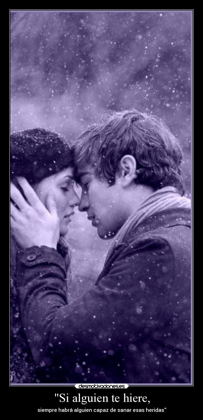 Si alguien te hiere, -