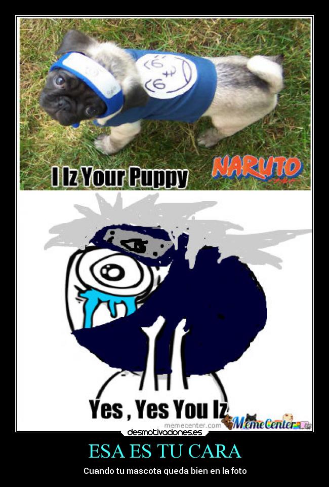 carteles naruto desmotivaciones