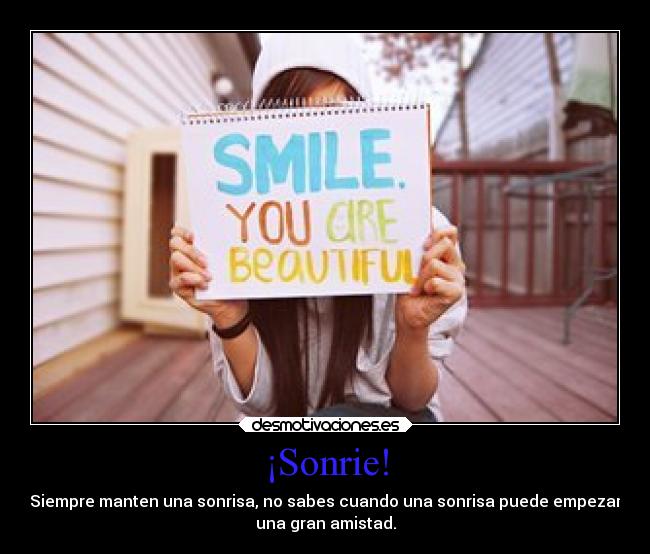 ¡Sonrie! - 