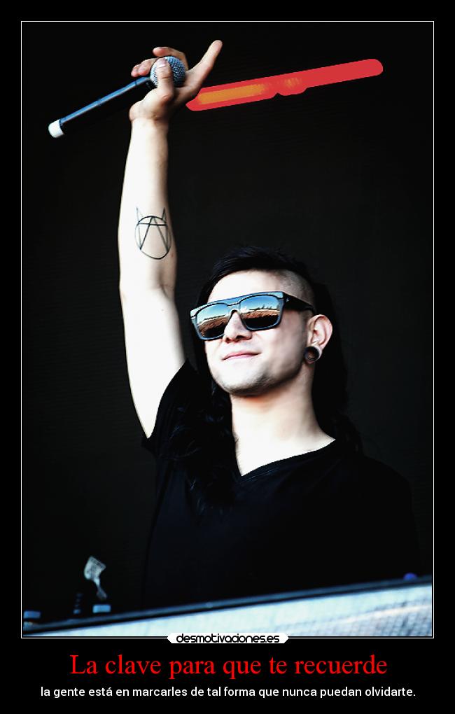 La clave para que te recuerde - la gente está en marcarles de tal forma que nunca puedan olvidarte.