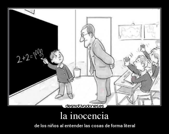 la inocencia -