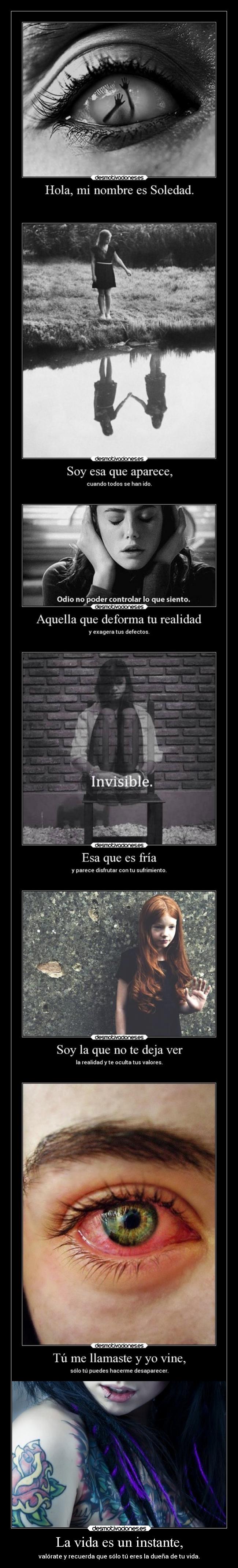 La vida es un instante, - 