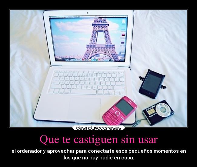 Que te castiguen sin usar -