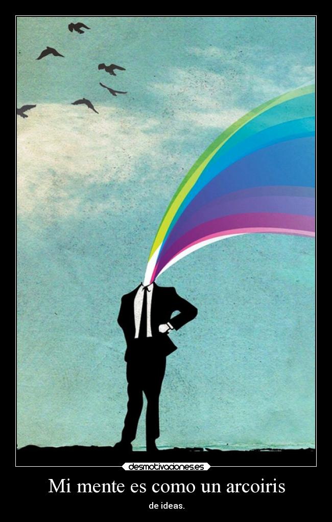 carteles una mente colorida literalmente desmotivaciones