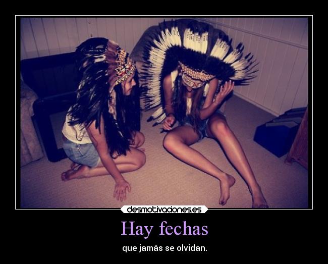 Hay fechas -
