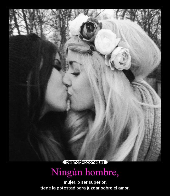 Ningún hombre, -