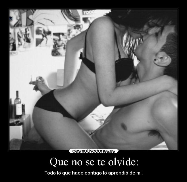 Que no se te olvide: - 