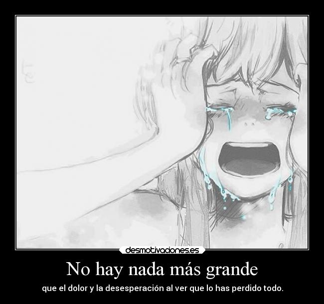 No hay nada más grande -