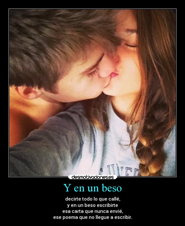 Y en un beso - 