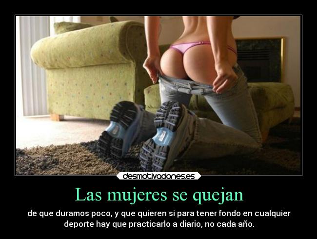 Las mujeres se quejan -