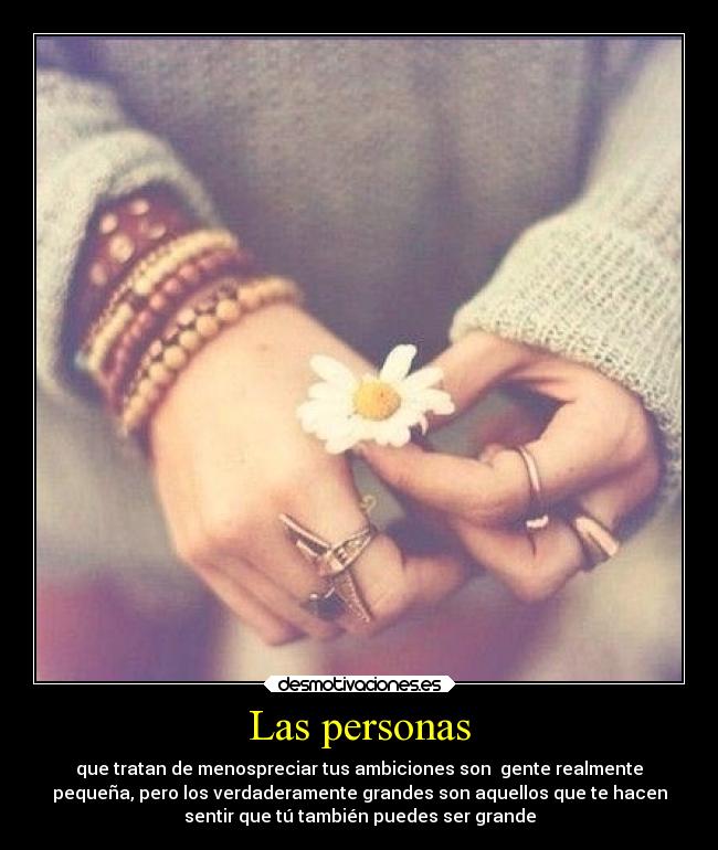Las personas - 
