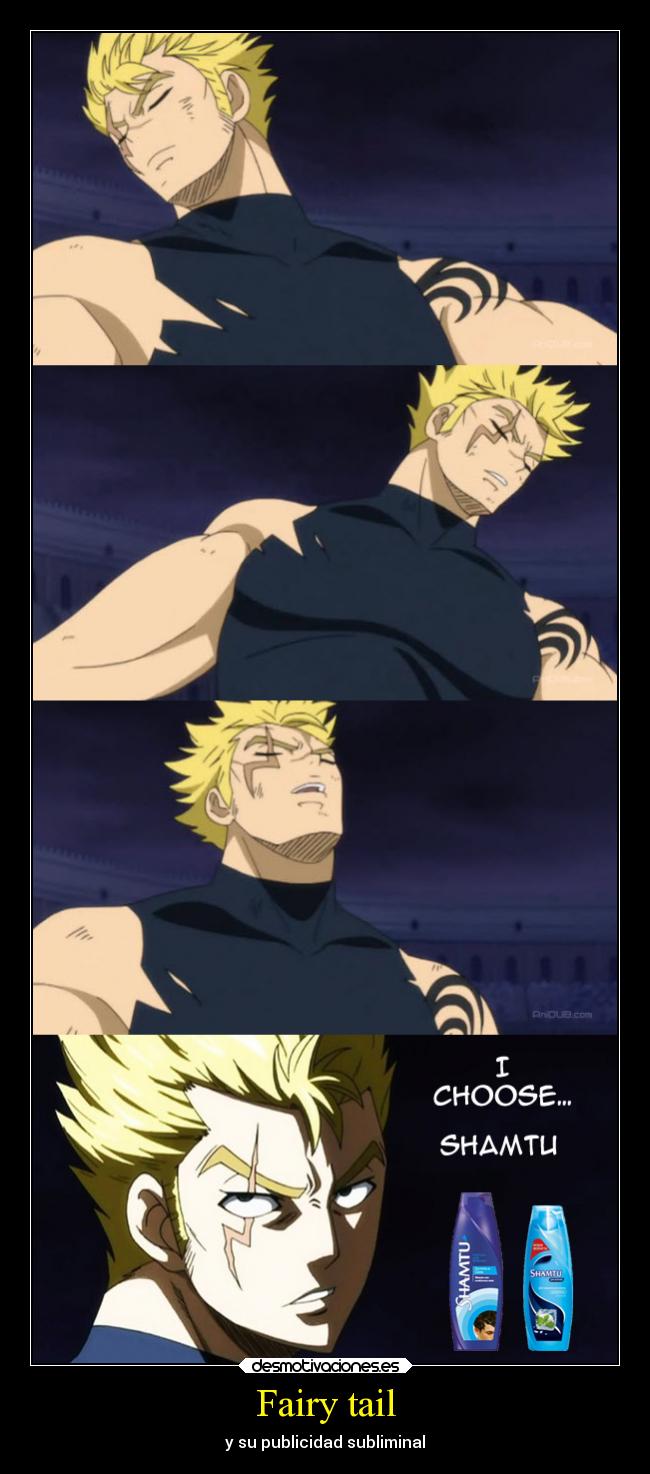 Fairy tail - y su publicidad subliminal