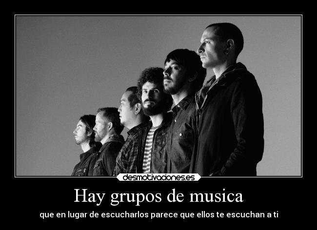 Hay grupos de musica -