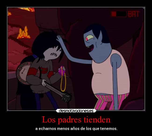 Los padres tienden - 