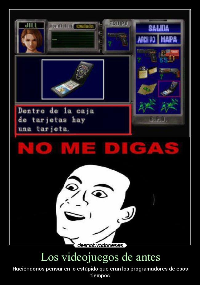 Los videojuegos de antes - 