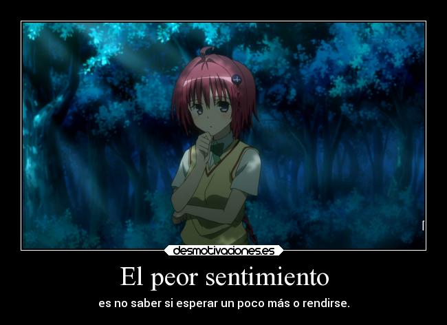 El peor sentimiento - 