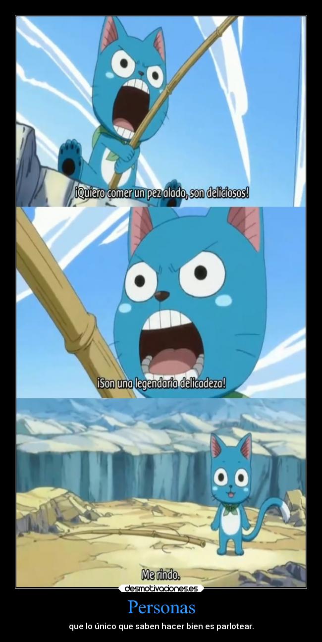carteles fairy tail happy clandominadores ejercitodemar desmotivaciones