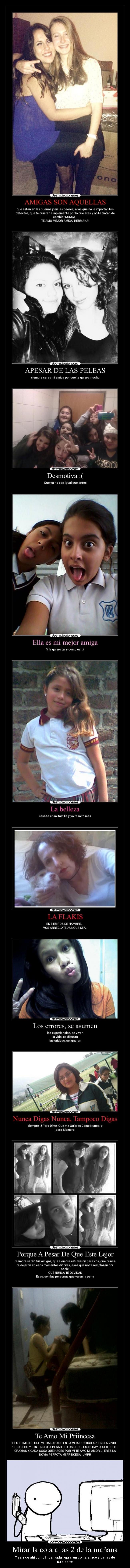 Mirar la cola a las 2 de la mañana - Y salir de ahí con cáncer, sida, lepra, un coma etílico y ganas de
suicidarte.