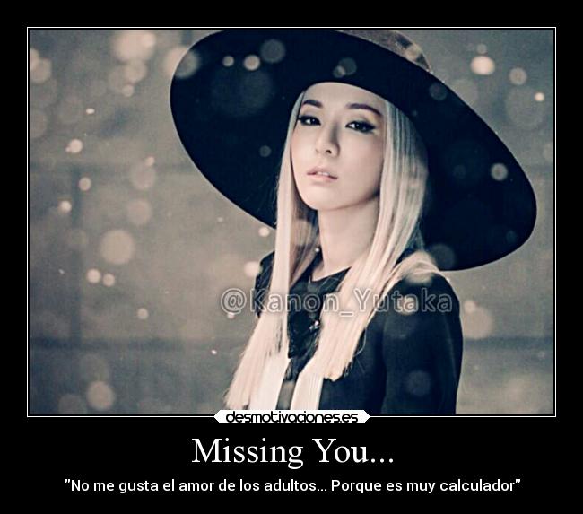 carteles 2ne1 missingyou dara blackjack kpop desmotivaciones